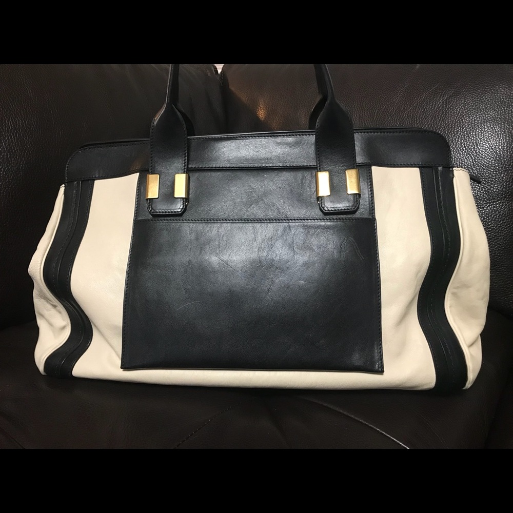 Chloe Large Alice Tote Bag - Picture 2 of 8